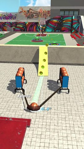 Screenshot 5: Slingshot Basketball!