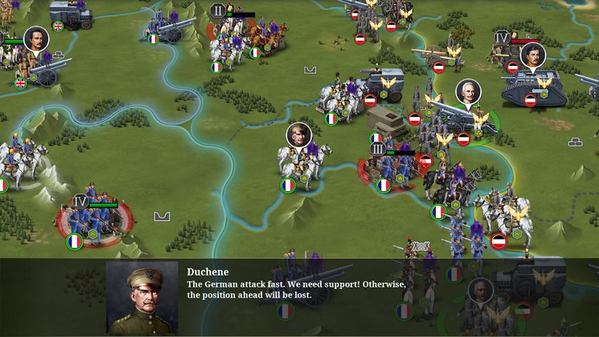 Screenshot 9: European War 6: 1914 - WW1 SLG