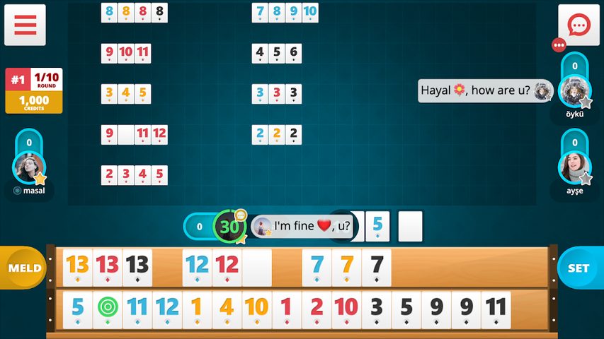 Screenshot 1: Rummy Online