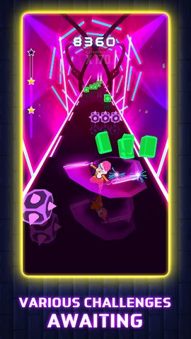 Screenshot 5: Beat Blader 3D: Dash and Slash!