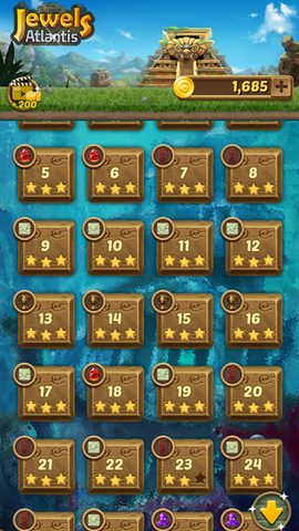 Screenshot 6: Jewels Atlantis: Puzzle game
