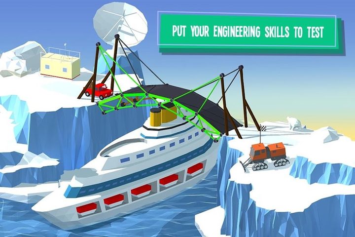 Screenshot 4: Build a Bridge!