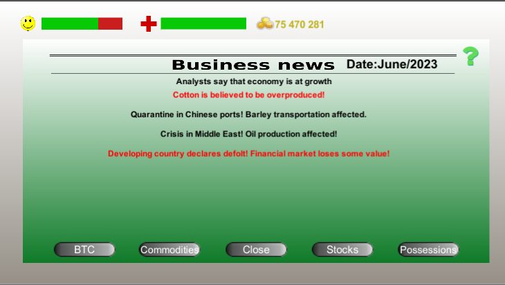 Screenshot 10: Business strategy