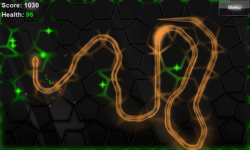 Screenshot 1: Glow Snake