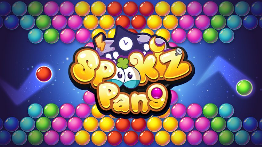 Screenshot 1: SPOOKIZ PANG: Bubble Shooting