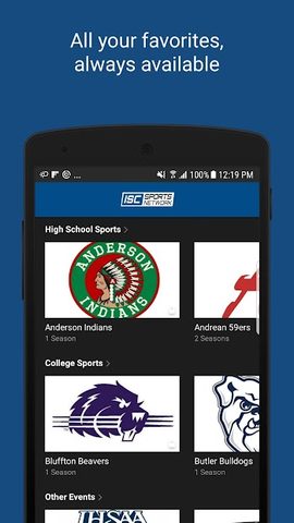 Screenshot 3: ISC Sports Network