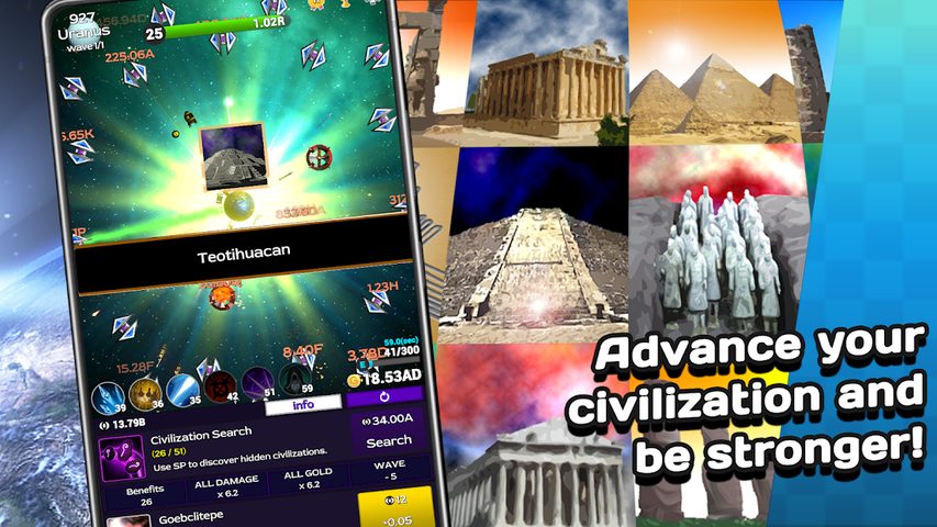 Screenshot 4: Contact Origin: Idle RPG