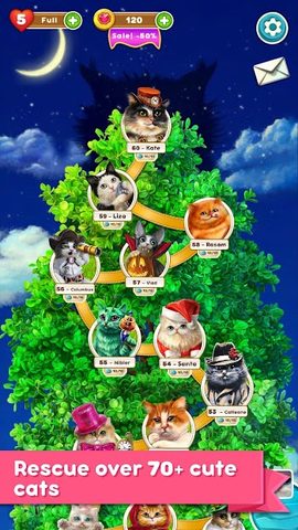 Screenshot 2: Cute Cats: Royal Adventure