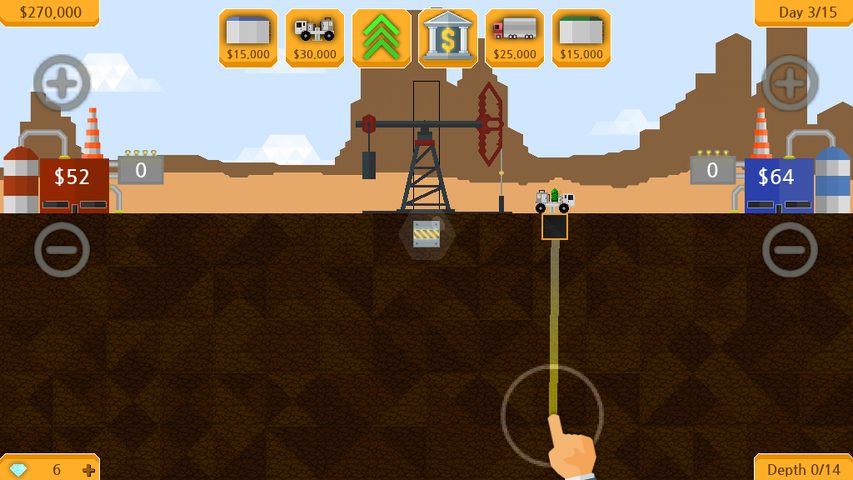 Screenshot 1: Petroleum - Explore, drill & sell!