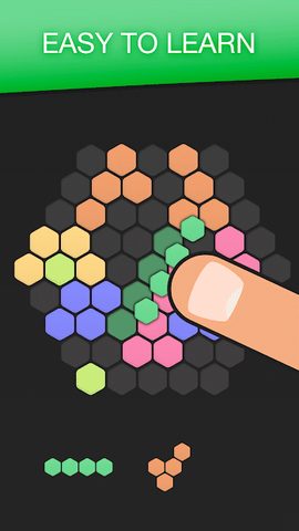 Screenshot 1: Hex FRVR - Hexa Puzzle Board