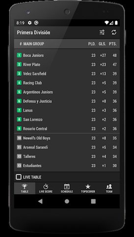 Screenshot 6: Argentine Super League