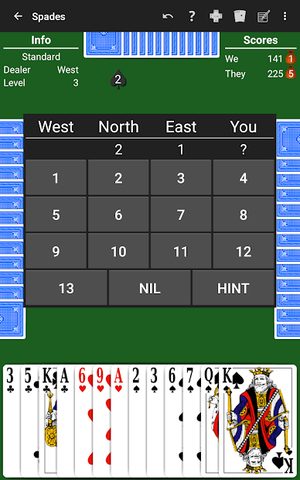 Screenshot 8: Spades by NeuralPlay