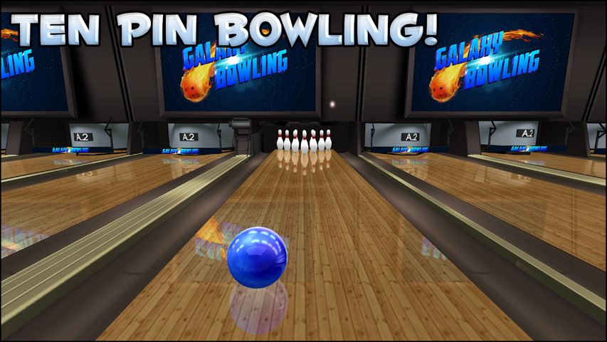 Screenshot 3: Galaxy Bowling 3D Free