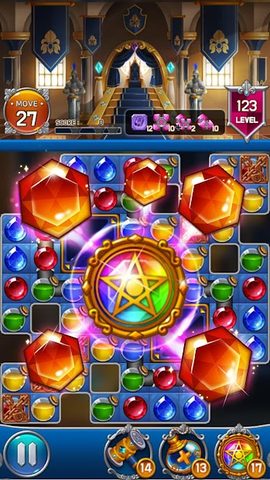 Screenshot 4: Jewel Royal Castle: Match3 puzzle
