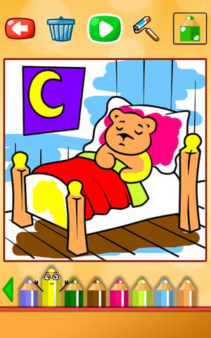 Screenshot 4: Coloring pages for kids- live