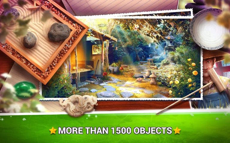 Screenshot 3: Mystery Objects Zen Garden – Searching Games