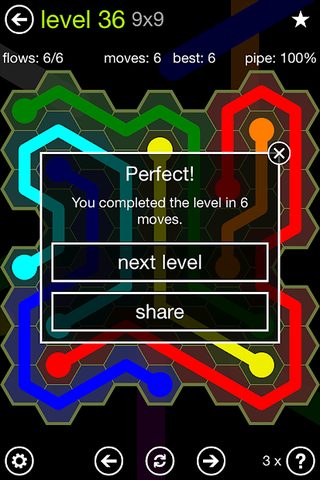 Screenshot 8: Flow Free: Hexes