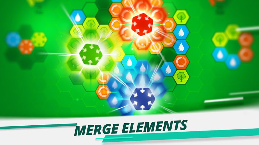 Screenshot 8: Hexme - Merge three hexagons