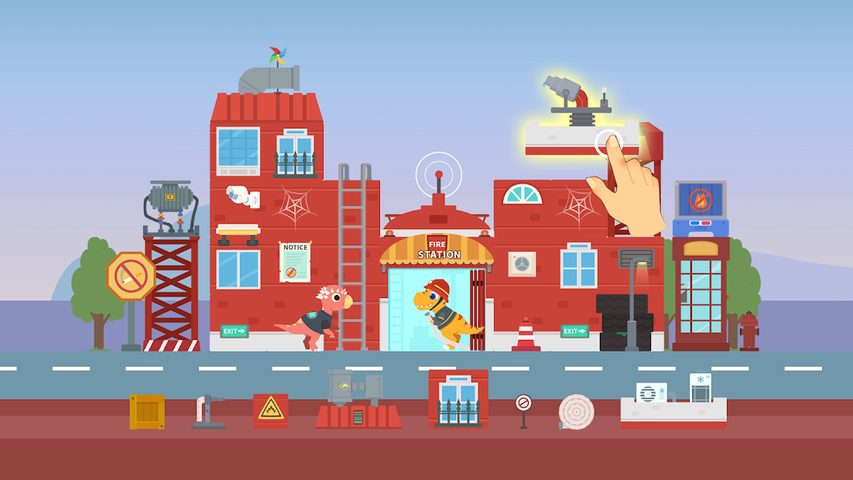 Screenshot 1: Dinosaur City - Game for Kids