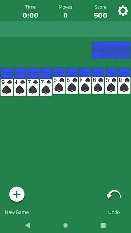 Screenshot 1: Spider (Classic Card Game)