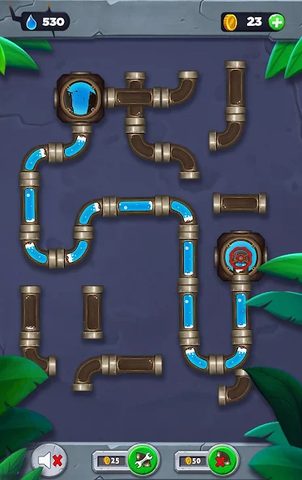 Screenshot 19: Water flow - Connect the pipes