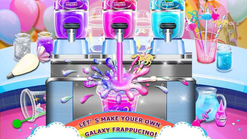 Screenshot 2: Rainbow Ice Cream - Unicorn Party Food Maker
