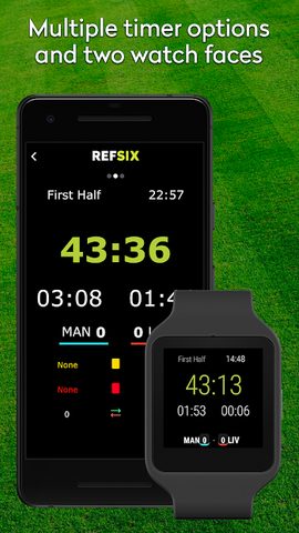Screenshot 5: REFSIX - Soccer Referee Watch App