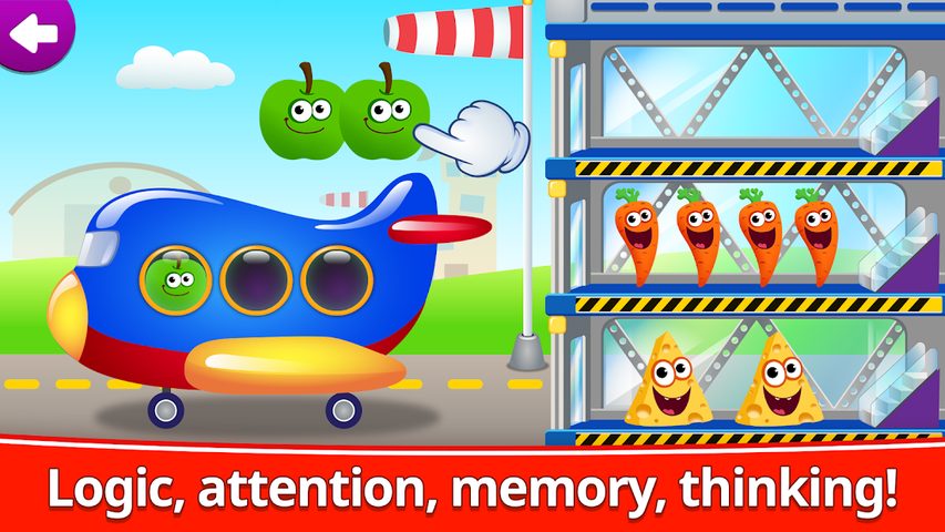 Screenshot 5: Funny Food 123! Kids Number Games for Toddlers