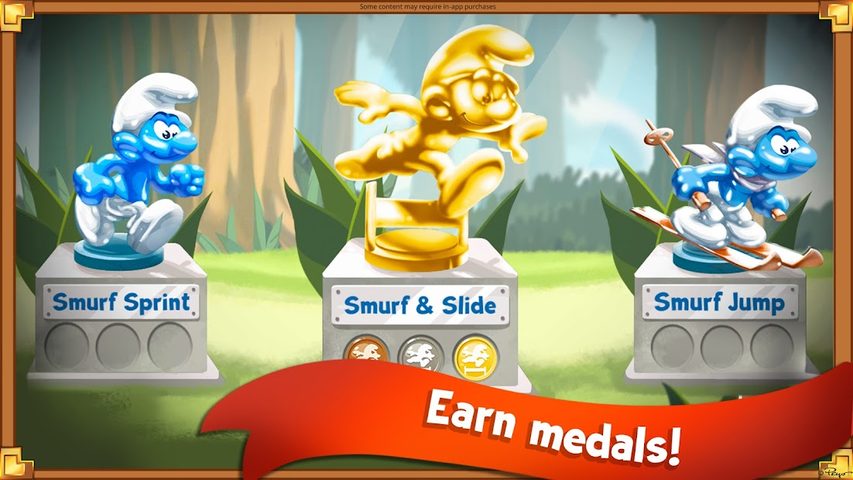 Screenshot 5: The Smurf Games