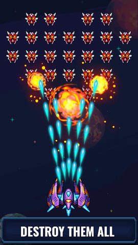 Screenshot 1: Galaxia Invader: Alien Shooter