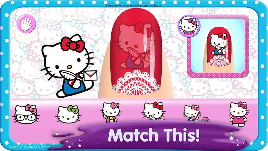 Screenshot 3: Hello Kitty Nail Salon