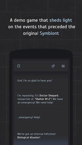 Screenshot 1: Survival-quest Symbiont 0