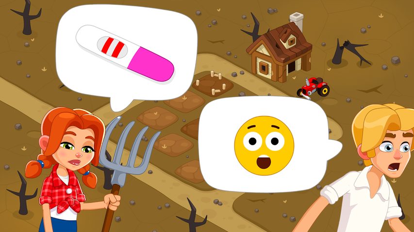 Screenshot 1: Game of Farmer: IDLE simulator. Farm games offline