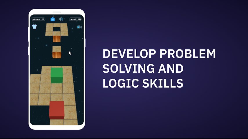 Screenshot 13: Cubon - Bloxorz 3D Cube Puzzle