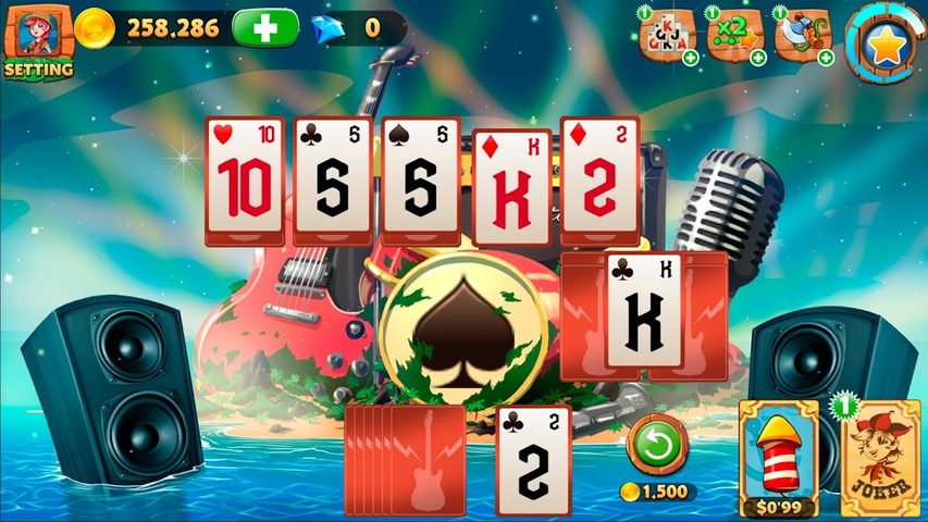 Screenshot 3: Solitaire Tripeaks 2022