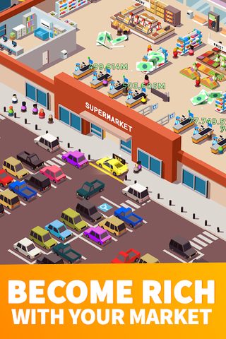 Screenshot 2: Idle Supermarket Tycoon－Shop