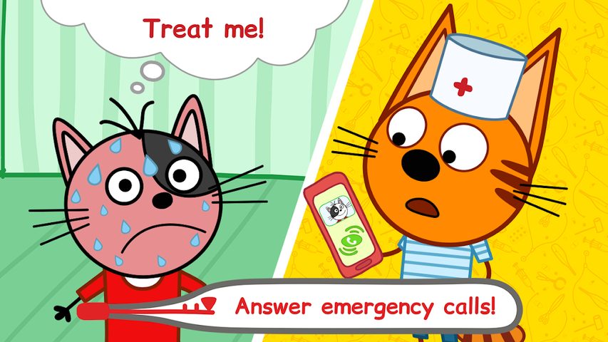 Screenshot 2: Kid-E-Cats Animal Doctor Games