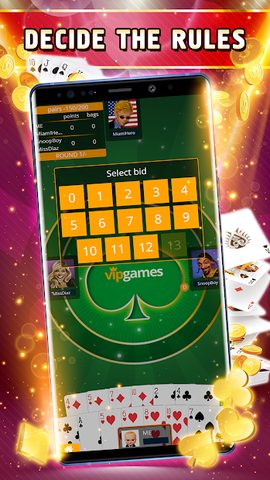 Screenshot 3: Spades Offline - Single Player