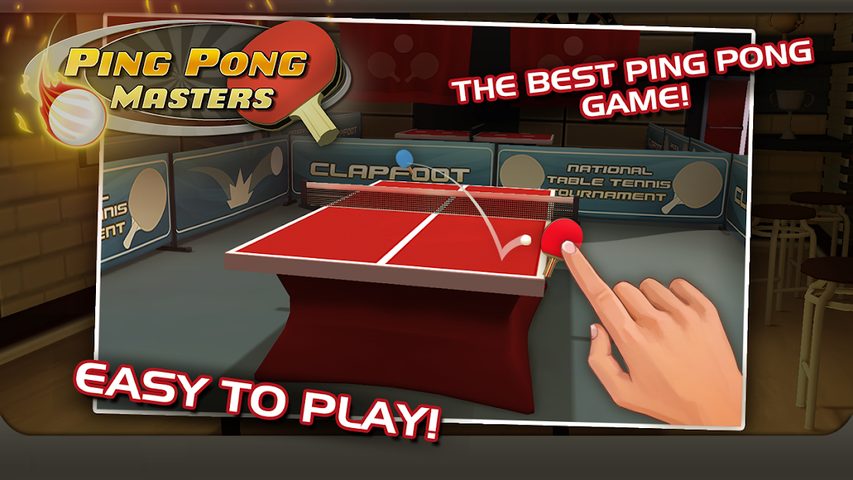 Screenshot 1: Ping Pong Masters