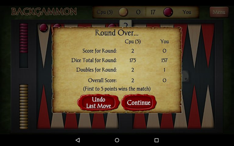 Screenshot 15: Backgammon