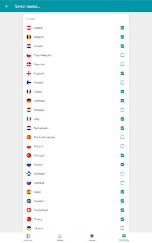 Screenshot 10: Euro Football App 2020 in 2021 - Live Scores
