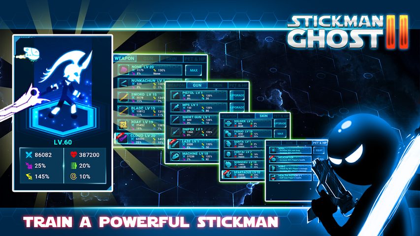 Screenshot 3: Stickman Ghost 2: Ninja Games