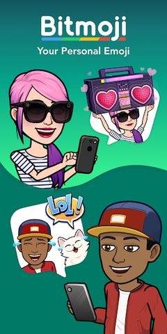 Screenshot 1: Bitmoji