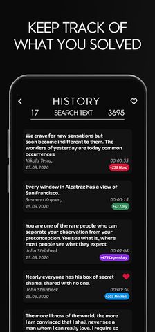 Screenshot 4: Cryptogram - Decrypt Quotes