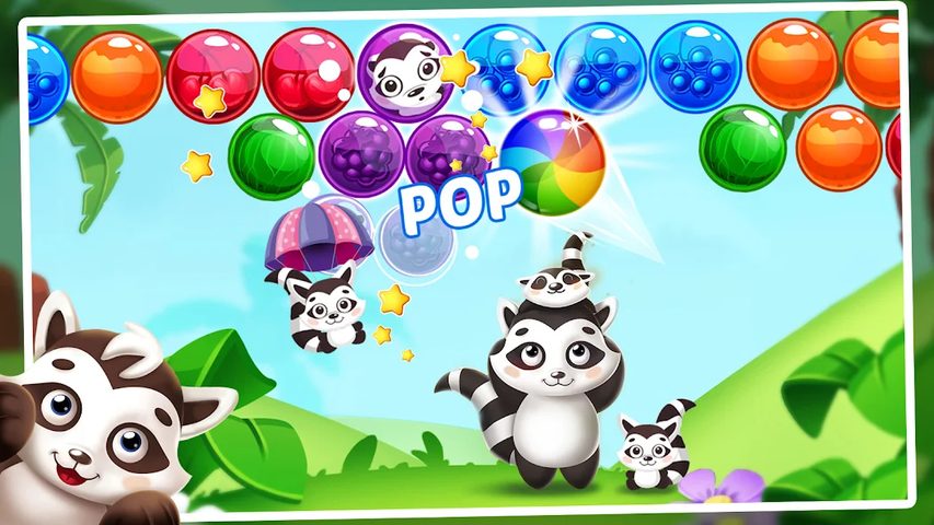Screenshot 13: Raccoon Bubbles