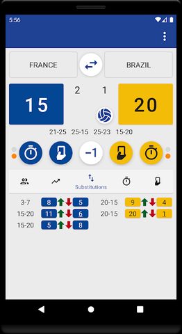 Screenshot 3: Volleyball Referee