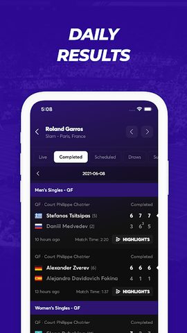 Screenshot 10: TNNS: Tennis Live Scores