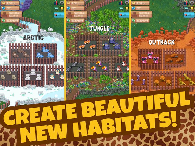 Screenshot 15: Idle Tap Zoo: Tap, Build & Upg