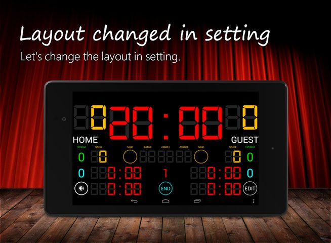 Screenshot 2: Scoreboard Hockey