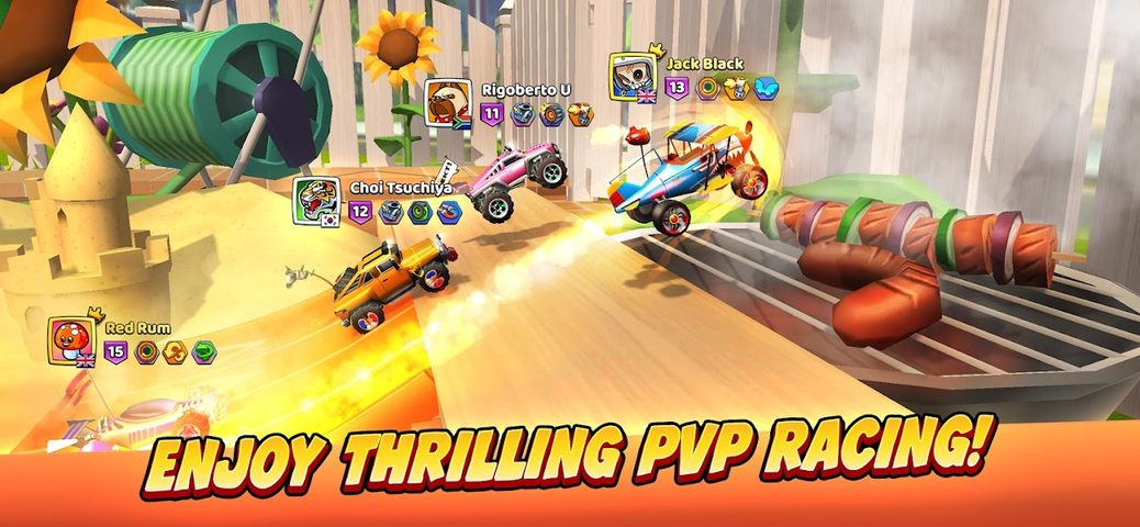 Screenshot 1: Nitro Jump Racing